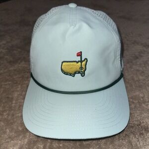 Augusta National Masters Hat Cap Blue Green 2024 Performance American Needle